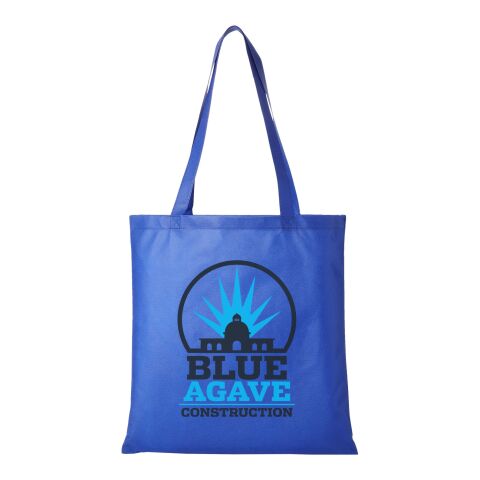 Zeus large non-woven convention tote bag Standard | Royal blue | not available | No Branding | not available | not available | not available