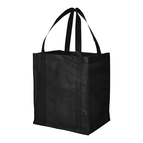 Liberty bottom board non-woven tote bag Standard | Solid black | No Branding | not available | not available | not available