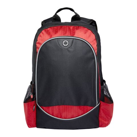 Benton 15&quot; laptop backpack Standard | Solid black-Red | No Branding | not available | not available | not available