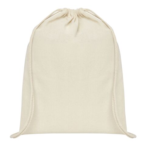 Oregon 100g/m² cotton drawstring backpack Standard | Natural | No Branding | not available | not available | not available