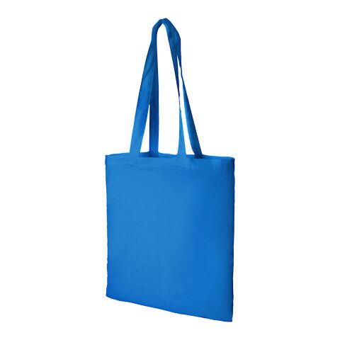 Madras cotton tote bag 7L Standard | Process blue | not available | No Branding | not available | not available | not available