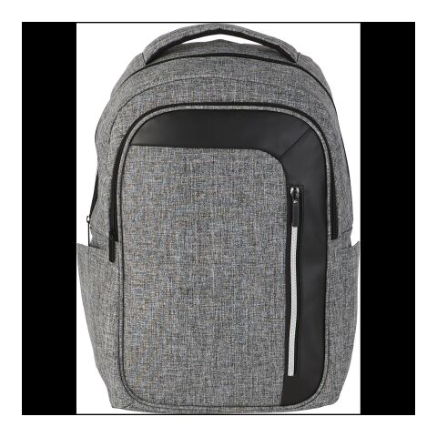 Vault RFID 15&quot; laptop backpack Standard | Heather grey-Solid black | No Branding | not available | not available | not available