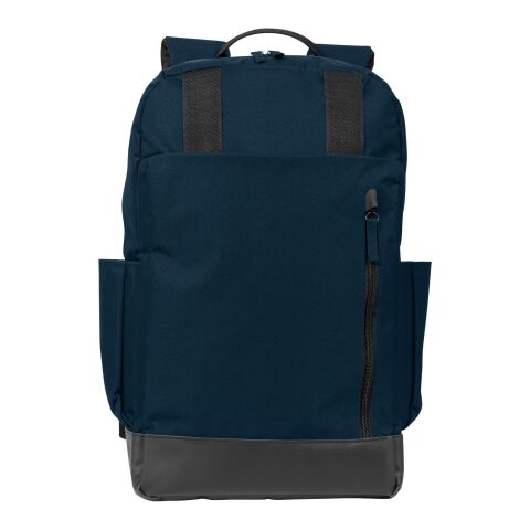 Compu 15.6&quot; laptop backpack Standard | Navy-Solid black | No Branding | not available | not available | not available