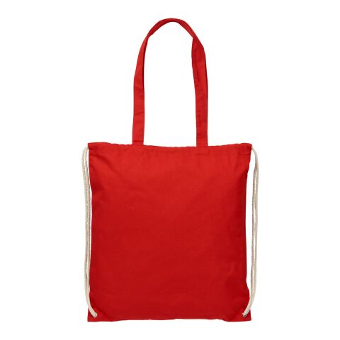 Eliza 240 g/m² cotton drawstring backpack Standard | Red | not available | No Branding | not available | not available | not available