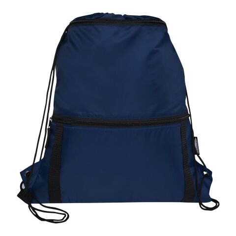 Adventure GRS recycled insulated drawstring bag 9L Standard | Deep blue | No Branding | not available | not available | not available