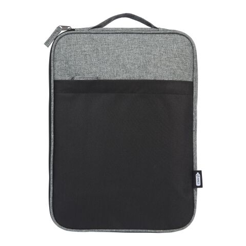Reclaim 14&quot; GRS recycled two-tone laptop sleeve 2.5L Standard | Solid black-Heather grey | No Branding | not available | not available | not available