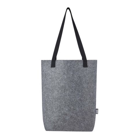 Felta GRS recycled felt tote bag with wide bottom 12L Standard | Grey | Not applicable | No Branding | not available | not available | not available