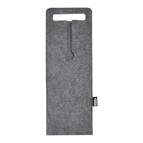 Felta 75 cl GRS recycled felt wine bag Standard | Grey | No Branding | not available | not available | not available