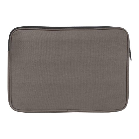Joey 14" GRS recycled canvas laptop sleeve 2L Standard | Grey | not available | No Branding | not available | not available | not available