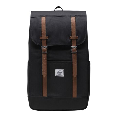 Herschel Retreat™ recycled laptop backpack 23L Solid black | not available | No Branding | not available | not available