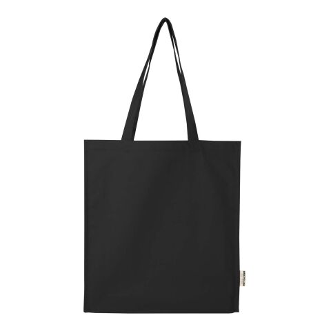Florida 270 g/m² GRS recycled gusset tote bag 14L Standard | Solid black | Not applicable | No Branding | not available | not available | not available