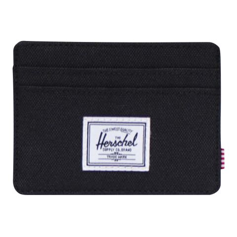 Herschel Charlie recycled RFID card holder Standard | Solid black | not available | No Branding | not available | not available | not available