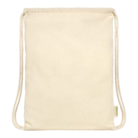 Odisha 100 g/m² OCS organic drawstring bag 5L Standard | Natural | No Branding | not available | not available | not available