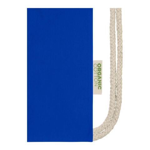 Odisha 140 g/m² OCS organic drawstring bag 5L  Standard | Royal blue | No Branding | not available | not available | not available