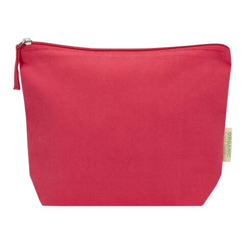 Odisha 180 g/m² OCS organic toiletry bag 1L  Standard | Red | No Branding | not available | not available | not available