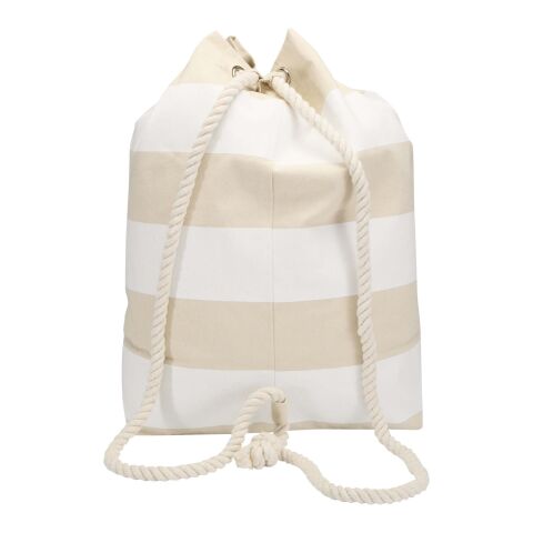 Florida 270 g/m² GRS recycled sailor duffel bag 15L White