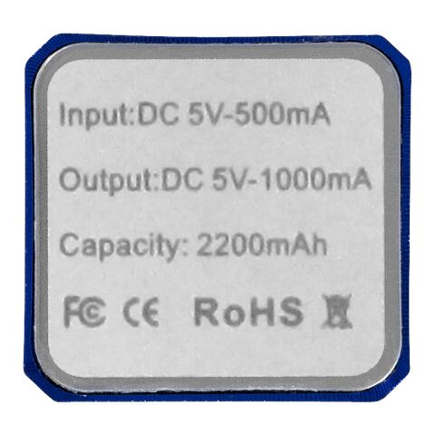 Volt 2200 mAh power bank Standard | Royal blue | not available | No Branding | not available | not available