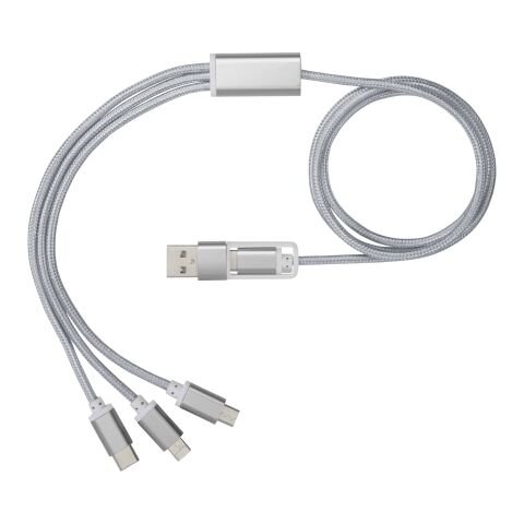 Versatile 5-in-1 charging cable Standard | Silver | No Branding | not available | not available
