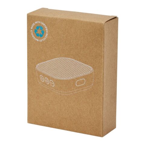 Stark 2.0 3W mini RCS recycled plastic Bluetooth® speaker Standard | White | not available | No Branding | not available | not available