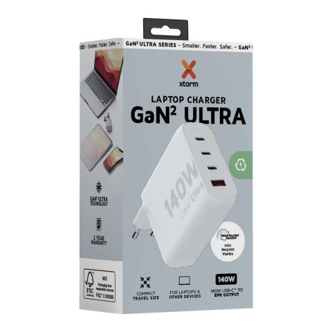 Xtorm XEC140 GaN² Ultra 140W wall charger Standard | white | No Branding | not available | not available