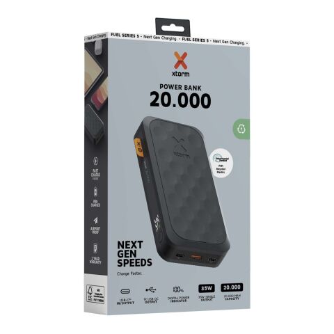 Xtorm FS520 Fuel Series 20.000 mAh 35W power bank Standard | Transparent black | No Branding | not available | not available