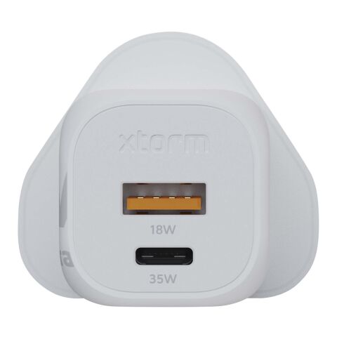 Xtorm XEC035 GaN² Ultra 35W wall charger - UK plug Standard | white | No Branding | not available | not available