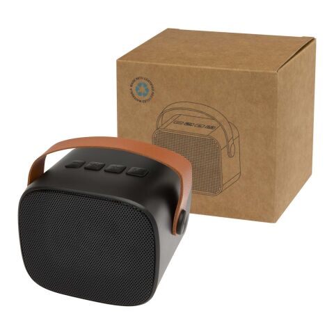 Diya 3W wireless recycled plastic speaker Standard | Black | Not applicable | No Branding | not available | not available