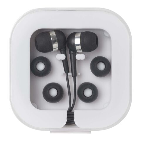 Dofida wired Type-C earbuds with recycled plastic storage box Standard | Black | No Branding | not available | not available
