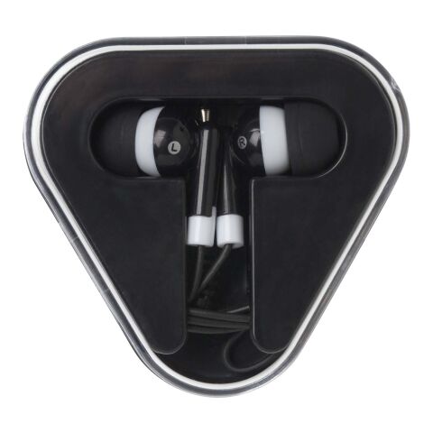 Rebel earbuds with recycled plastic storage box Standard | Solid black | not available | No Branding | not available | not available