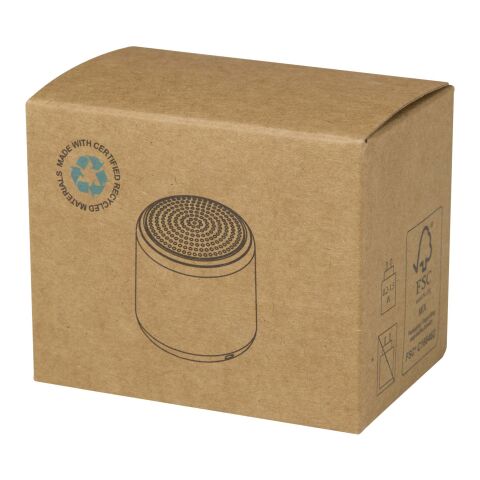 Velkis 3W recycled plastic wireless Bluetooth® speaker Standard | White | No Branding | not available | not available