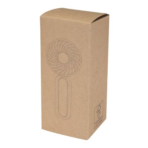 Aervia recycled plastic portable fan Standard | White | No Branding | not available | not available