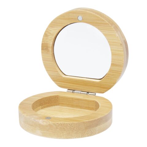 Afrodit bamboo pocket mirror Standard | Natural | No Branding | not available | not available