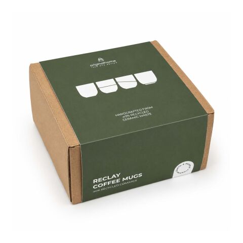 Originalhome Reclay 150 ml coffee mug set White