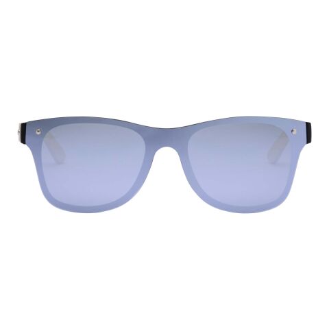 Tan sunglasses with bamboo temples Silver | not available