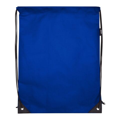 Evergreen GRS recycled non-woven drawstring bag 5L Standard | Royal blue | No Branding | not available | not available | not available