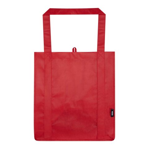 Liberty GRS recycled non-woven bottom board tote bag 29L Standard | Red | No Branding | not available | not available | not available