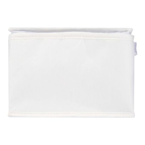 Spectrum 6-can recycled non-woven cooler bag 4L Standard | white | No Branding | not available | not available
