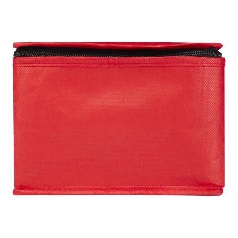 Spectrum 6-can recycled non-woven cooler bag 4L Standard | Red | not available | No Branding | not available | not available