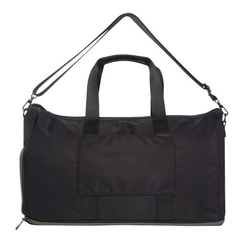 Rhine GRS recycled expandable duffel bag 35L Standard | Black | No Branding | not available | not available