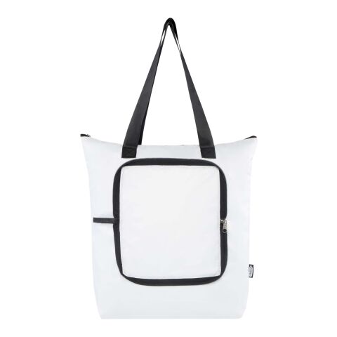 EcoFold RPET foldable tote cooler bag 15L Standard | white | No Branding | not available | not available | not available