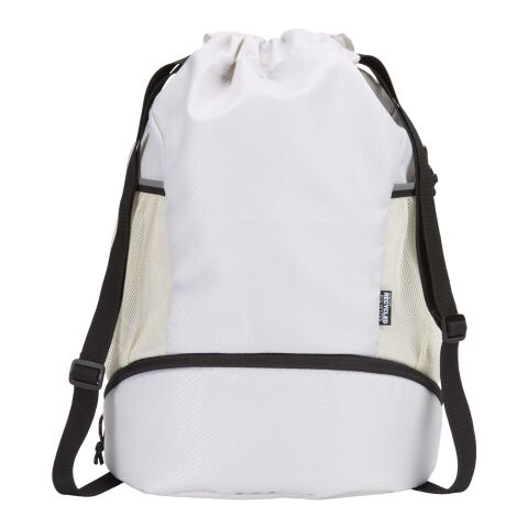Nomad GRS recycled sports drawstring bag with bottom compartment 18L Standard | Sandstone | No Branding | not available | not available | not available