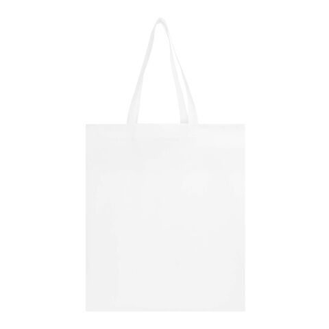 EcoSeal GRS recycled nonwoven gusset tote bag 12L Standard | White | No Branding | not available | not available | not available