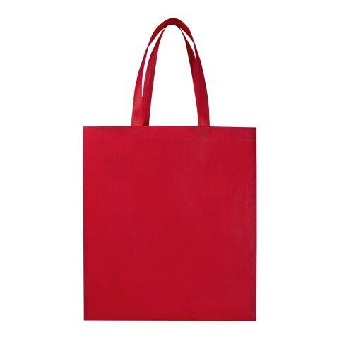 EcoSeal GRS recycled nonwoven gusset tote bag 12L Standard | Red | not available | No Branding | not available | not available | not available