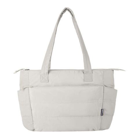 Puffer 15.6" GRS recycled laptop tote bag 18L  Standard | Sandstone | No Branding | not available | not available | not available