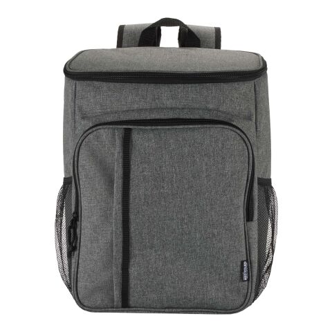 Tundra GRS recycled picnic cooler backpack with cutlery set 20L Standard | Heather grey | No Branding | not available | not available | not available