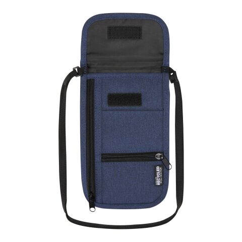 Ross GRS recycled smart travel pouch Standard | Navy | No Branding | not available | not available | not available