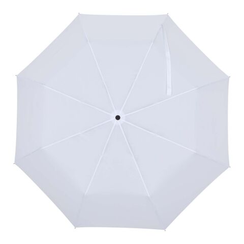 Aaron 23'' foldable manual umbrella White