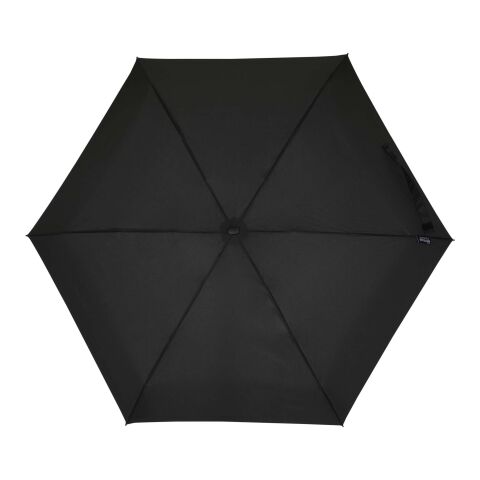 Jill 19" foldable compact 5-section RPET umbrella Black