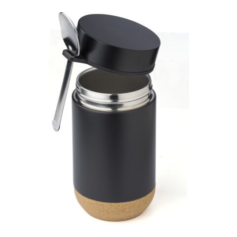 Double walled lunch pot Nash black | No Branding | not available | not available