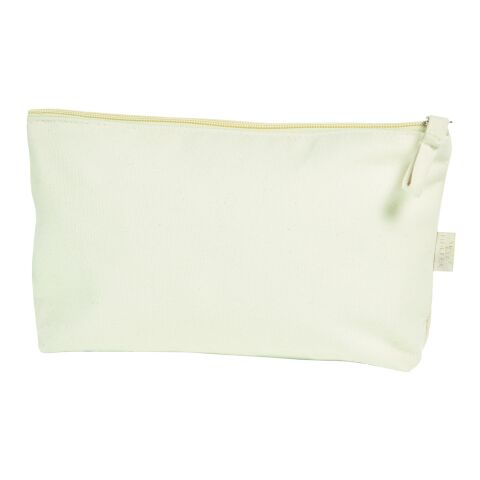 Halfar zipper bag ORGANIC M light grey | Without Branding | not available